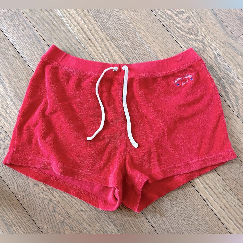 Tommy Hilfiger Girl Terry Cloth Shorts. Size Large (14).
